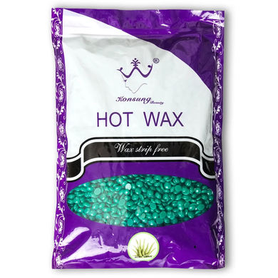 Кольоровий гарячий віск у гранулах Hot Wax 300 грам Vener-181 фото