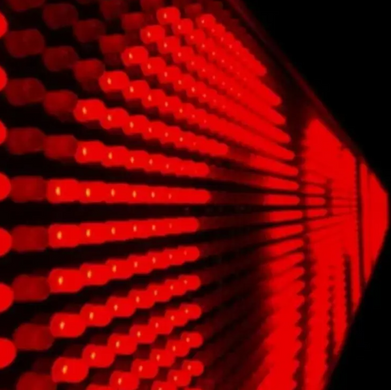 Светодиодная вывеска 135*40 см красная уличная | LED табло для рекламы spar-3120 фото
