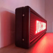 Светодиодная вывеска 135*40 см красная уличная | LED табло для рекламы spar-3120 фото 3