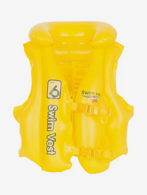 Дитячий надувний рятувальний жилет, захисний рятувальний жилет Від 3 до 10 років Swim ring YAAk-540PL2 фото