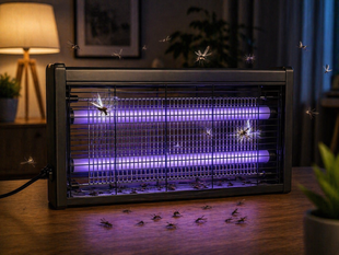 LED лампа от комаров нового поколения Mosquito Killer ULTRA усиленная защита от насекомых OptDropPof-AZ-969 фото