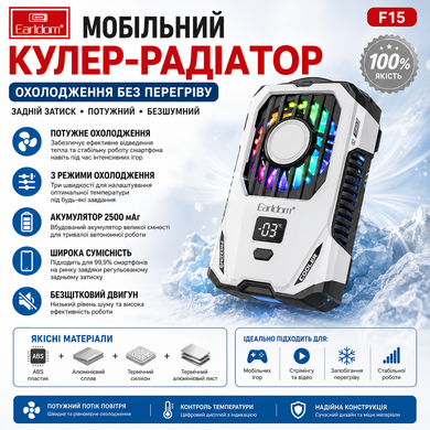 Портативный мини вентилятор Earldom ET-F15 Kmt5Pof-000081043 фото