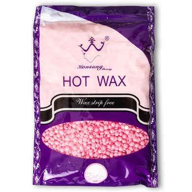 Кольоровий гарячий віск у гранулах Hot Wax 500 грам Vener-182 фото