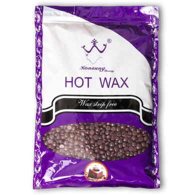 Кольоровий гарячий віск у гранулах Hot Wax 500 грам Vener-182 фото