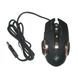 Дротова комп'ютерна ігрова мишка з підсвічуванням Gaming Mouse X6 чорний spar-4713-40 фото 2