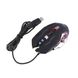 Дротова комп'ютерна ігрова мишка з підсвічуванням Gaming Mouse X6 чорний spar-4713-40 фото 1