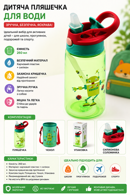 Бутылка Baby bottle LB-400 Цветной 0.26 л Matrix7kmPof-00006135 фото