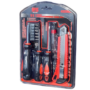 Набір викруток 11 в 1 Screwdriver & Utility Knife Set 448 AND Набір з різних викруток та насадками AndoptPof-3120 фото