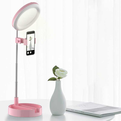 Зеркало с LED подсветкой и органайзером круглое G3 PofMEL-14820 фото
