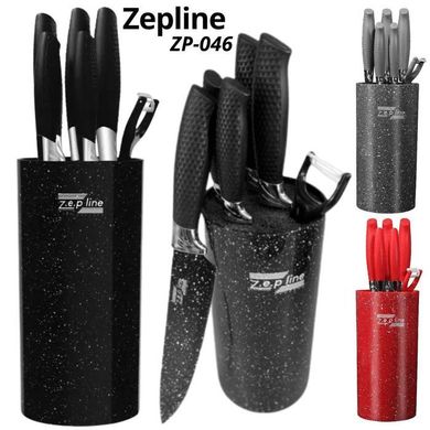 Профессиональный набор ножей Zepline ZP-046 с подставкой HG-ZP-046 фото