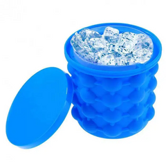Форма відро для льоду Ice Cube Maker Genie для охолодження напоїв у пляшках yakaa-10499 фото