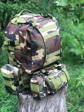 Тактический рюкзак зеленый 4 в 1 Yakaa-G222320 фото