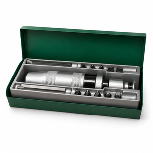 Универсальный набор ударных бит с ударно-поворотной отверткой Impact Screwdriver Set 12 бит в кейсе Venera7kmPof-VEN-1638 фото
