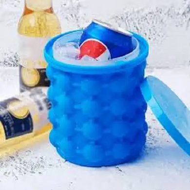 Форма ведро для льда Ice Cube Maker Genie для охлаждения напитков в бутылках yakaa-10499 фото