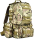 Тактичний рюкзак зелений 4 в 1 Yakaa-G222320 фото 1