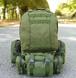 Тактичний рюкзак зелений 4 в 1 Yakaa-G222320 фото 3