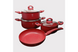 Набор кастрюль Top Kitchen TK00094( Красный, черный) KitchenTOP-TK00094 фото 2