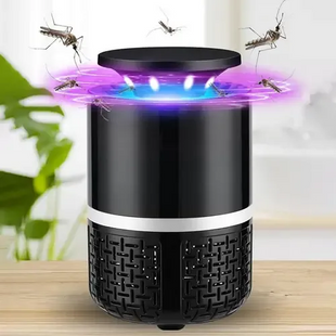 Уничтожитель комаров NOVA Mosquito killer lamp NV-818 от USB, Антимоскитная лампа ловушка от комаров электрическая yakaa-50948526 фото