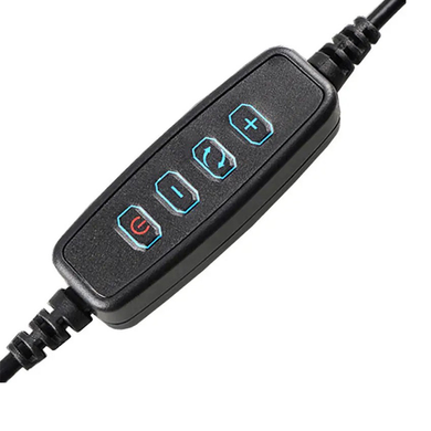 Кільцева LED лампа LC-330 (1 крепл.тел.) (USB) (33см) MeladPof-14332 фото