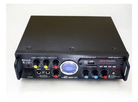 Підсилювач звуку AV-339B Bluetooth spar-1779 фото