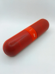 Портативная Bluetooth колонка PILL (2 динамика, Bluetooth, FM, soft touch) red Распродажа Uts-5520 Kolonka red фото