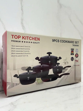 Набір посуду Top Kitchen із гранітним покриттям TК00098 TopkitchenPof-ТК00098 фото