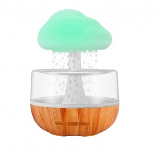 Ночник увлажнитель с эффектом дождя Cloud Rain Humidifier Matrix7kmPof-00008655 фото