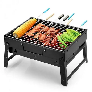 Портативный гриль TL-372 барбекю BBQ Grill Portable складной переносной мангал для дома дачи и туризма yaka-G123741 фото