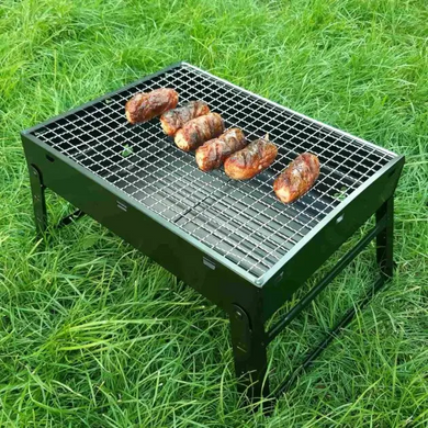 Портативный гриль TL-372 барбекю BBQ Grill Portable складной переносной мангал для дома дачи и туризма yaka-G123741 фото