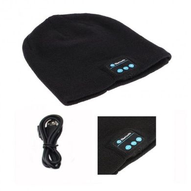 Шапка з bluetooth навушниками SPS Hat BT Black spar-3719 фото