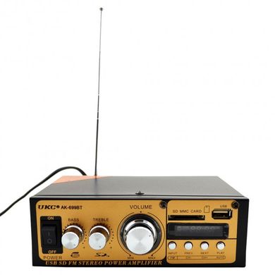 Підсилювач звуку AMP 699 Bluetooth UKC spar-4824 фото