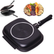 Double grill PAN Гриль сковорідка 32 см GrantoptPof-7119 фото 1