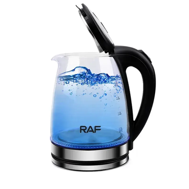 Электрический чайник RAF-R.7888 Travel, чайный кофе, 2 л, стеклянный портативный чайник, 2000 Вт RAF-R7888 фото