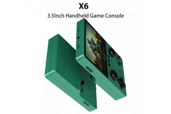 Игровая портативная консоль X6 (монитор 3,5") (1000 игр) Melad-16358 фото