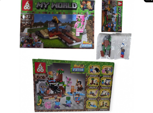 Конструктор Майнкрафт My World 66024 Toys7km284Pof-KonstrektorMinecraft66024 фото