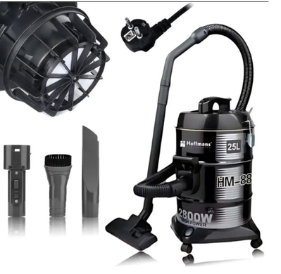 Вакуумный пылесос Hoffmans 25L 2800W HB-8806 MagnitoptPof-11212 фото