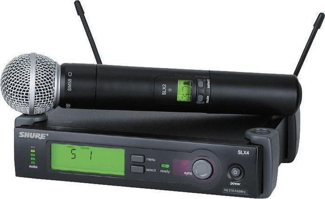 Бездротовий мікрофон DM SLX/X4 радіосистема, радіомікрофон spar-0545 фото