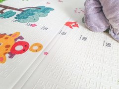 Детский игровой коврик складной развивающий двусторонний размер 150*180*0.80