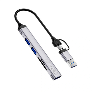 HUB USB C 5 in 1 &mdash; WiWU ZOLO Wi-HB003 Kmt5Pof-000081379 фото