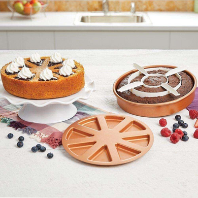 Багатофункціональна форма COPPER CHEF PERFECT CAKE PAN JmaxPof-2819 фото