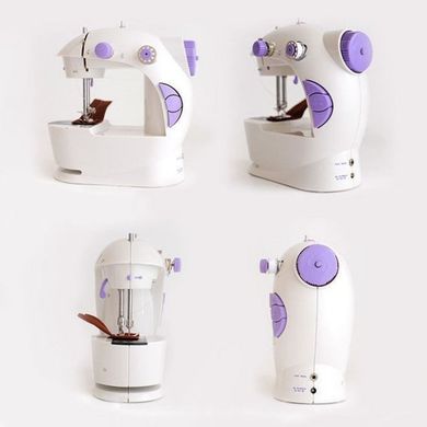 Швейная машинка портативная мини 4 в 1 Mini Sewing Machine q-15 фото