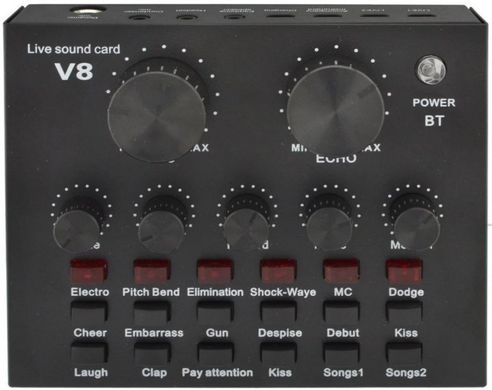 Звукова карта BauTech V8 професійна spar-7635 фото