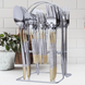 Набор столовых приборов Top Kitchen D 24 предмета на подставке TopkitchenPof-Top Kitchen D 24 фото 1