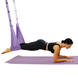 Гамак для йоги Air Yoga rope фиолетовый для спорта, фитнеса JumpexPof-13520 фото 3