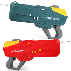 Водяной пистолет детский крокодил Water Gun Бластер аккумуляторный водный автомат с автоматическим набором воды JumpexPof-2112 фото