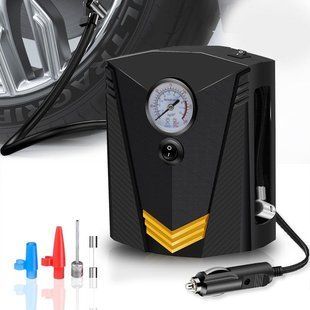 Автомобильный компрессор 12 В для накачки шин до 150 PSI с манометром и LED подсветкой OptDropPof-2018427 фото