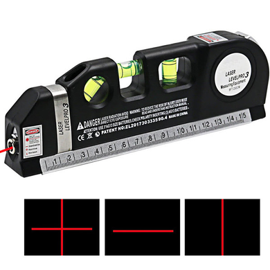 Лазерный уровень с рулеткой Laser Level Pro 3 JumpexPof-7260 фото