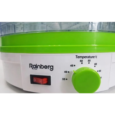 Сушилка электрическая для фруктов и овощей Rainberg RB-912 800W RainbergPof-RB-912 фото