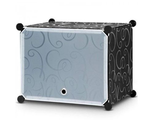Шкаф органайзер Storage Cube Cabinet МР 28-51 пластиковый Черный arman-Mp-28-51 фото