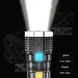 Светодиодный ручной аккумуляторный фонарь L S03 переносной LED+COB карманный фонарь USB ЮСБ 5555 фото 3